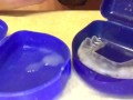 FAN REQUEST(Dental Device): Cumshot into mouth guards inserted into my mouth so I could enjoy my cum