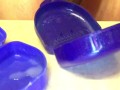 FAN REQUEST(Dental Device): Cumshot into mouth guards inserted into my mouth so I could enjoy my cum