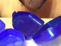 FAN REQUEST(Dental Device): Cumshot into mouth guards inserted into my mouth so I could enjoy my cum