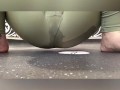 Slut Pisses through Yoga Pants