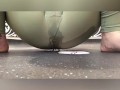 Slut Pisses through Yoga Pants