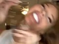 Titty fucked and a cum shot in my mouth 