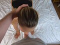 Hot Date with an Amateur Model from PornHub in a Hotel ended with an Anal Creampie