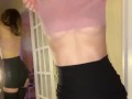 Preview Satin Panty Striptease and Play