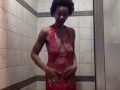 Pink Lace shower Ginger MoistHer webcam model  please subscribe!  Thank You!