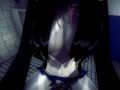 [DATE A LIVE] POV Kurumi dominates you at public toilet (3D PORN)