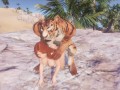 Wild Life / Furrie Tiger with Redhead