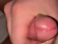 Huge cumshot jerk off
