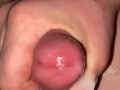 Huge cumshot jerk off