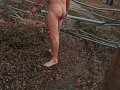 Naked on the trail