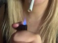 HOT ONLYFANS SMOKER UP CLOSE SMOKING