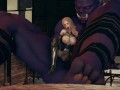 Big monster ork fuck with female knight - Hentai 3D animation
