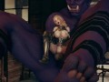 Big monster ork fuck with female knight - Hentai 3D animation