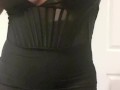 Black Dress Unzipped