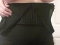 Black Dress Unzipped