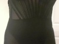 Black Dress Unzipped