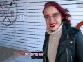 Kiss Cat love Breakfast with Sausage - Public Agent Pickup Russian Student for Outdoor Sex 4k