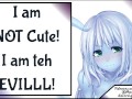 I am NOT cute! I am teh EVILLLL! [SFW Wholesome]