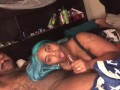 Hot ebony sucks BBC