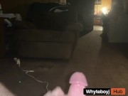 Stud Cums twice while fucking his new Pocket Pussy (HOT) Sticky Cumshot Load!