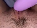 Vibrator clit tease ends in amazing orgasm Squirt Toys