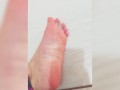 Look At, Smell, and Taste my Smelly Gym Feet with me - Washing Feet