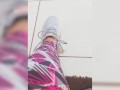 Look At, Smell, and Taste my Smelly Gym Feet with me - Washing Feet