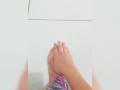 Look At, Smell, and Taste my Smelly Gym Feet with me - Washing Feet
