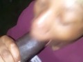 Ebony blow job outdoors pt2