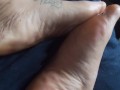 Lotioning up my feet