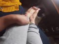 Lotioning up my feet