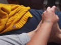 Lotioning up my feet