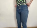 I went shopping in a diaper for several hours