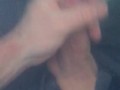 POV Risky Jerk off session outside in the backyard hot tub, cumming under water is so cool to watch 