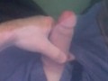 POV Risky Jerk off session outside in the backyard hot tub, cumming under water is so cool to watch 