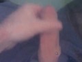 POV Risky Jerk off session outside in the backyard hot tub, cumming under water is so cool to watch 