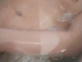 milf takes a hot bath