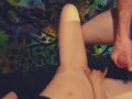 REVERSE COWGIRL HOT BRUNETTE RIDES DICK HARD SHOWING HER SEXY ASS OFF