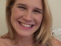 Wholesome 18 yr old is making her first porn video