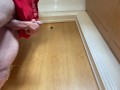 Kitchen jerking - big cock married straight guy masturbating hard in the kitchen until cumshot