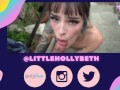 very HAIRY Holly Beth CUMS HARD in the morning
