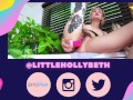 very HAIRY Holly Beth CUMS HARD in the morning