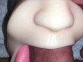 I received the greatest blowjob ever by an adult toy, cum & piss in mouth with me tasting every drop