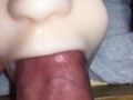 I received the greatest blowjob ever by an adult toy, cum & piss in mouth with me tasting every drop