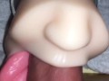 I received the greatest blowjob ever by an adult toy, cum & piss in mouth with me tasting every drop
