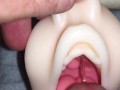 I received the greatest blowjob ever by an adult toy, cum & piss in mouth with me tasting every drop