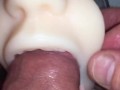I received the greatest blowjob ever by an adult toy, cum & piss in mouth with me tasting every drop