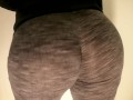 Big Bouncing Booty Step Mom Dances With a Wedgie In Her Giant Ass