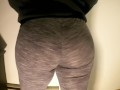Big Bouncing Booty Step Mom Dances With a Wedgie In Her Giant Ass