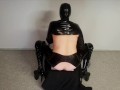 Fucking Nox - Sexy MILF in Latex & Boots fucking the Bad Dragon Nox dildo